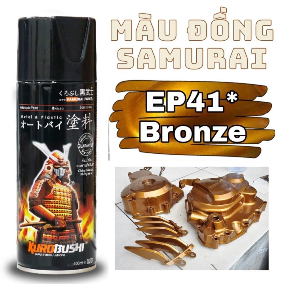 Sơn xịt màu đồng EP41 samurai