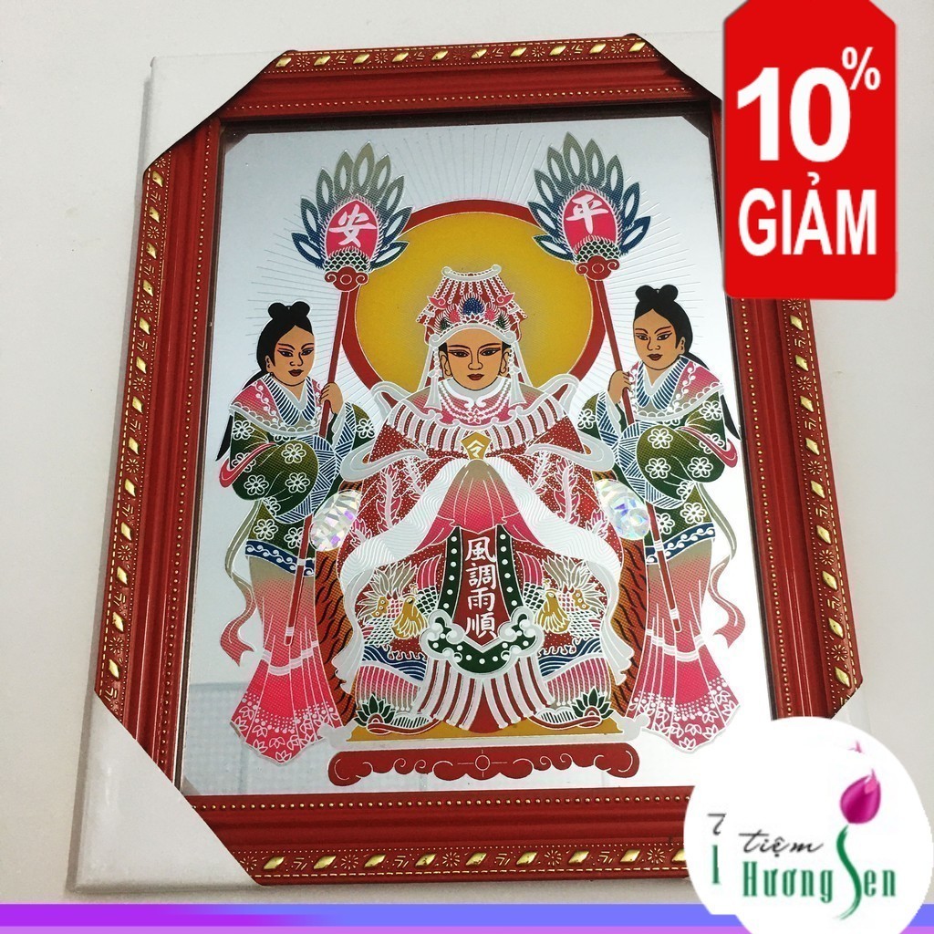 bài vị đỏ Cửu thiên huyền nữ