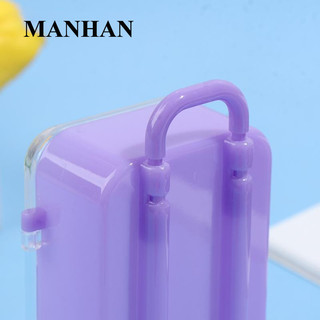 Vali nhựa mini trang trí nhà búp bê đáng yêu dành cho bé