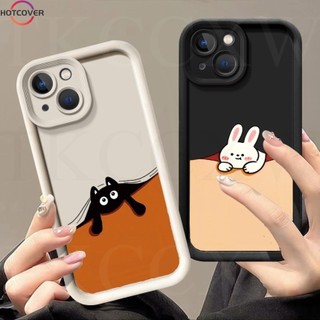 Dành Cho Redmi 13 10C 12 12C 13C 9 9A 9C 10A A1 A2 A1 + A2 + Vỏ Chống Sốc Hoạt Hình Mèo Thỏ Mắt Thiên Thần Vỏ Điện Thoại Mềm Mờ
