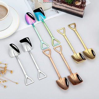 Muỗng hình xẻng xúc thức ăn bằng thép không gỉ sáng tạo -BeloveShop