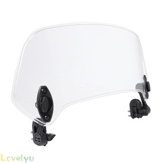⭐LOVE⭐ Motorcycle Windshield Deflector Spoiler Adjustable for Enhanced Wind Protection[Overseas Products]