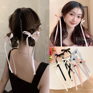 Ngọt nơ ruy băng kẹp tóc cô gái bên nổ kẹp tóc mũ đội đầu đơn giản