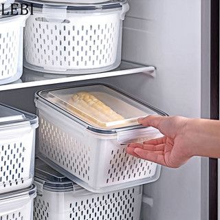 Giỏ đựng nước đôi hộp giữ tươi, hộp kín đóng băng lò vi sóng nhà bếp, hộp cơm trưa bằng nhựa, hộp đựng trái cây tủ lạnh