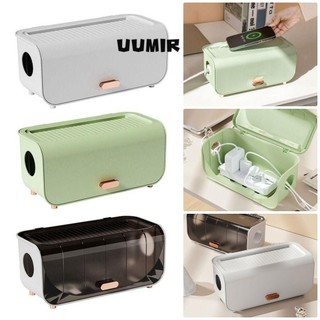 1 Cái Hộp Bảo Quản Cáp, Cuộn Dây Cáp Chống Thấm Nước Lưu Trữ Đường Dây Điện, Máy Tính Để Bàn Gia Đình Chống Bụi Có Nắp Sạc Ổ Cắm Sắp Xếp