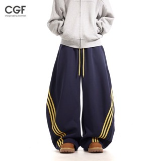 Quần nam, xu hướng đường phố Mỹ, thời trang, thiết kế thích hợp, quần nỉ sọc