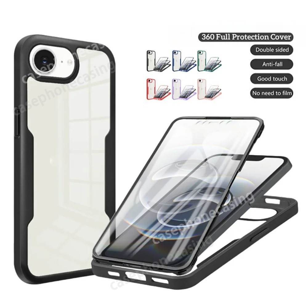Ốp Điện Thoại Cho Apple IPhone 17 Air 16e IPhone16e I Phone16 e 2025 Vỏ Bảo Vệ Toàn Diện 360 Độ Ốp L