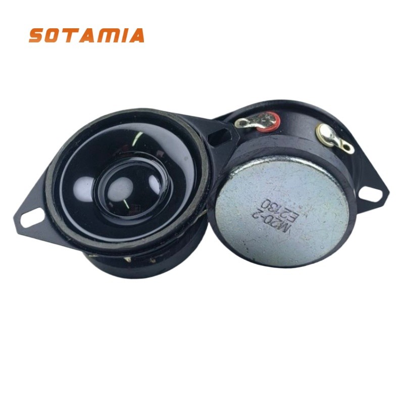 Sotamia 2 Loa Mini 40mm Âm Thanh 4 Ohm 5W Loa Treble Tweeter Âm Thanh Bên Ngoài Từ Tính Âm Nhạc Rạp 