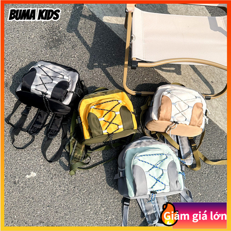 BUMA KIDS🔥Ba lô trẻ em thời trang đa chức năng, ba lô đeo chéo