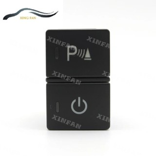 Xf dual key switch led light radar power on off switch nút ấn có dây cho honda crv urv avancier city accord