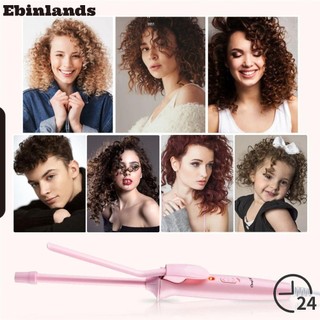 Ebinlands Mini Hair Curling Iron, Cây đũa phép uốn 9mm điện chuyên nghiệp, Dụng cụ tạo kiểu tóc uốn nhỏ siêu mịn