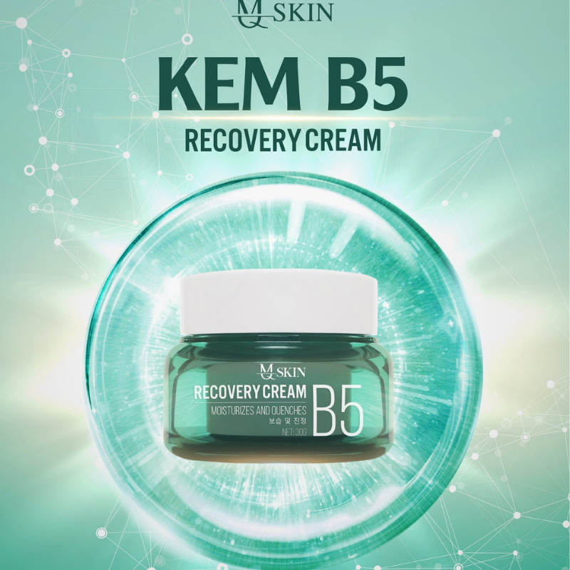 Kem Dưỡng Ẩm Phục Hồi Chống Lão Hóa Da B5 - MQ SKIN Recovery B5 Cream 30gr