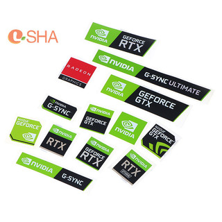 5 miếng dán trang trí laptop nvidia gtx geforce mới