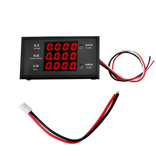 Dòng điện và đồng hồ điện áp dc led màn hình 4 chữ số đồng hồ đo dòng điện 10a dc0-500v 0-5000w