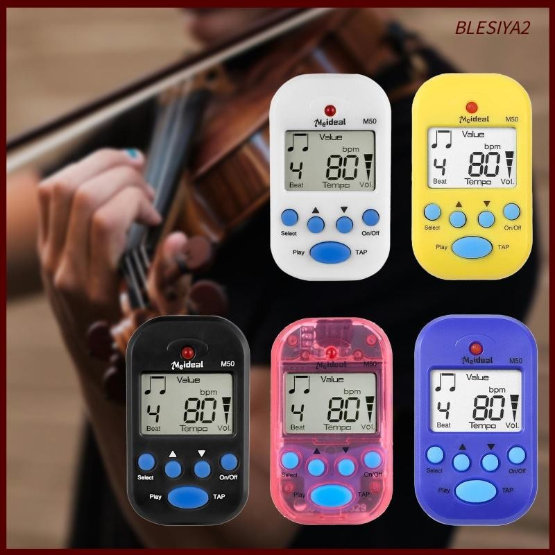 Mini Kỹ Thuật Số Metronome Beat Tap, Phần Nhạc Cụ, Kẹp Trên Điện Tử Metronome Cho Đàn Piano Sáo Guitar Trống