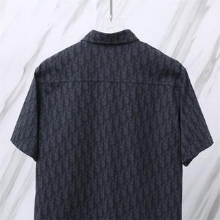 Áo sơ mi tay ngắn đầy đủ Jacquard