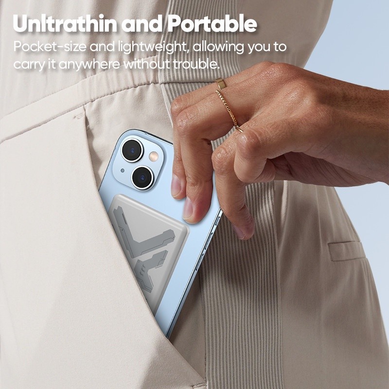 Sạc dự phòng GOOJODOQ Bộ sạc không dây từ tính di động dành cho iP Samsung Huawei Xiaomi | BigBuy360 - bigbuy360.vn