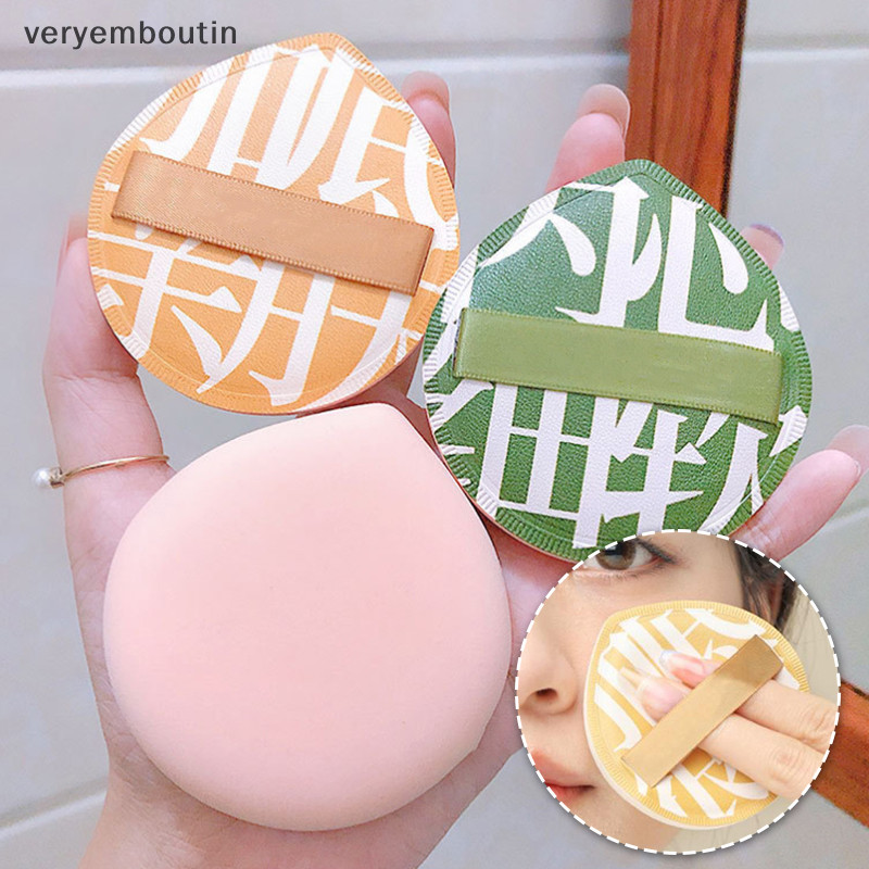 Ở XL Water Drop Air Cushion Powder Puff Soft Thicked Sponge Face Concealer Foundation Hide Pores Female Beauty Cosmetics Tool n