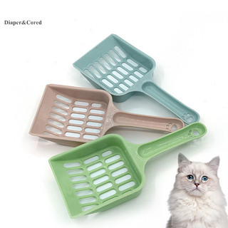 Diaper & cored pet litter xẻng mèo poop xẻng mèo thú cưng vệ sinh đồ cho mèo xẻng lỗ lớn xẻng mèo poop xẻng yth