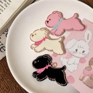 Hoạt Hình Dễ Thương Cô Gái Trái Tim Kẹp Tóc Let 's Run Puppy Bangs Kẹp Tất Cả Trận Đấu Màu Kẹo Kẹp Bên Phụ Kiện Tóc