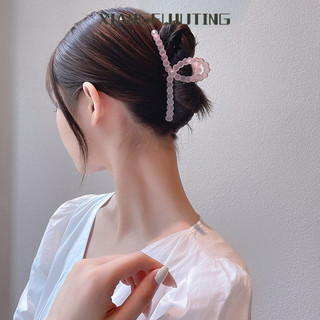Kẹp tóc trong suốt phong cách Hàn Quốc
