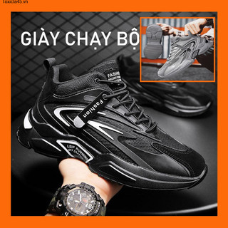 Giày chạy bộ, giày thể thao, giày thể thao nam, giày thể thao, giày thể thao, lưới thoáng khí, đế mềm mại và thời trang, mùa thu đông