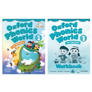 Sách - Oxford Phonics World 1 - bộ 2 cuốn -Tái bản