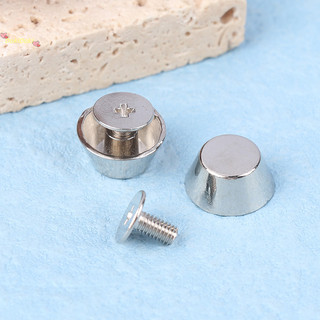 [Dokidoki] 10 Bộ Chân Túi Kim Loại Đinh Tán Đáy Cho Túi Da DIY Đinh Tán Bảo Vệ Mặc Đinh Tán Cho Túi Đáy Túi Phụ Kiện Thắt Lưng [MỚI]