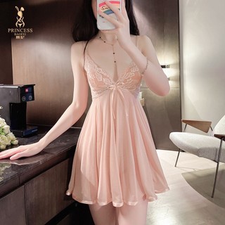 Bộ Đồ Ngủ Nữ Gợi Cảm Mùa Hè Sling Váy Ngủ Tinh Tế Homewear