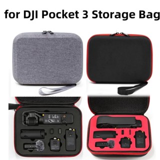 Dành Cho DJI Pocket 3 Túi Bảo Quản Pan Tilt Camera Di Động Túi Xách Màu Xám / Đen Cho DJI Pocket 3 Hộp Phụ Kiện