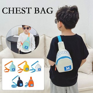 Túi Ngực Trẻ Em Phiên Bản Hàn Quốc M In Chữ Mẫu Giáo Túi Bé Trai Túi Du Lịch Q5V1
