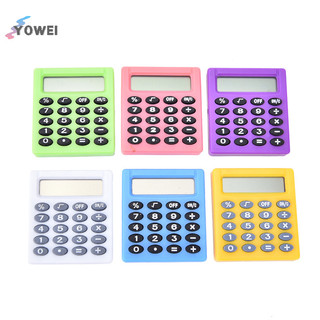 Máy tính điện tử Mini nhỏ dành cho sinh viên YOWEI Màu kẹo Calculag Đồ dùng văn phòng, VN