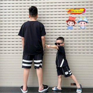 [size 10kg-65kg] Bộ thun cotton may phối cho bé trai