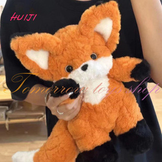 Huijitomorrow ~ Búp bê sang trọng hình con cáo nhỏ dễ thương Phong cách Instagram Búp bê cáo Gối siêu mềm Búp bê ngủ dễ thương 0172 Quà tặng sinh nhật