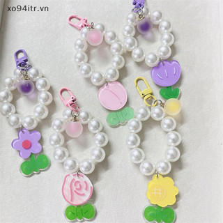 Xoitr Hoa Tulip Ngọt Ngào Dây Điện Thoại Di Động Mặt Dây Chuyền Cô Gái Trái Tim Hoa Hướng Dương Dây Quyến Rũ Dây Điện Thoại Di Động Dễ Thương Móc Khóa Túi Mặt Dây Chuyền VN