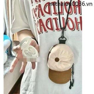 Dòng Bóng Chày Mỹ Retro Dây Mini Túi Tai Nghe Nữ Đeo Ngang Cặp Đôi Phong Cách Tai Nghe Bảo Vệ