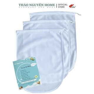 Túi lọc đa năng lọc sữa hạt, lọc thực phẩm siêu mịn Thảo Nguyên Home