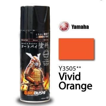 Sơn xịt màu cam rực Y3505 samurai