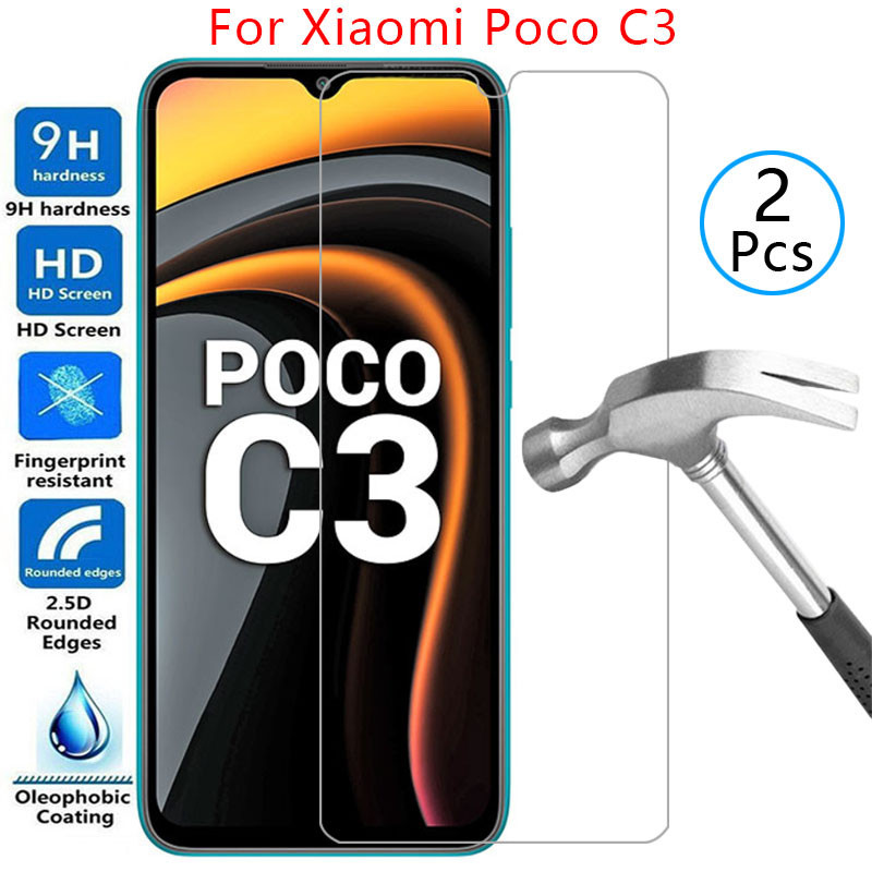 Ốp kính cường lực cho xiaomi poco c3 nắp trên pococ3 c 3 3c điện thoại coque túi 360 ksiomi xiomi xi