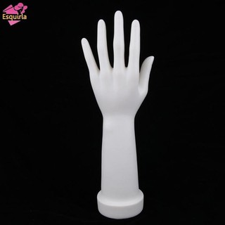 Đế trưng bày cánh tay Mannequin Găng tay nữ Mẫu đồng hồ trang sức - Trắng