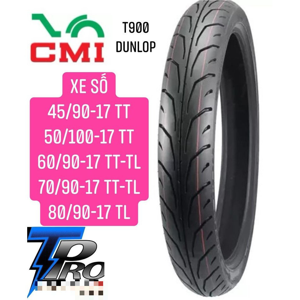 vỏ lốp xe máy CAMEL dunlop(t900) thái lan 45-50-60-70-80 / 80/ 17 imches ( có dùng ruột) CAMEL CMI _
