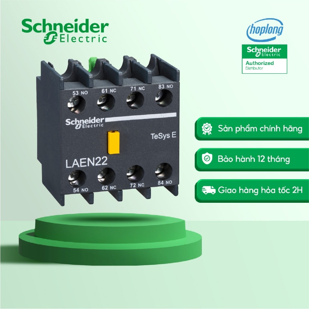 Tiếp điểm phụ Schneider LAEN22 2NO 2NC
