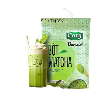   Mới Bột Matcha Cozy gói 100 200gr  Sản phẩm hữu cơ  
