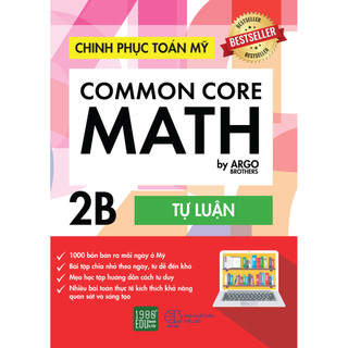 Sách - Chinh Phục Toán Mỹ - Common Core Math (Tập 2B)