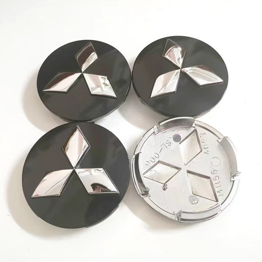 60mm Mitsubishi Hub Bao Xe Trung Tâm Sửa Đổi Logo Trung Tâm Bao Logo Trung Tâm Lốp Xe Trung Tâm Logo