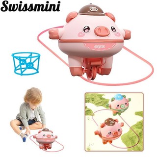 Mới chống căng thẳng lợn fidget đồ chơi con quay hồi chuyển tightrope đi bộ tumbler xe đạp đồ chơi cân bằng lợn heo con đi bộ tightrope đầu ngón tay