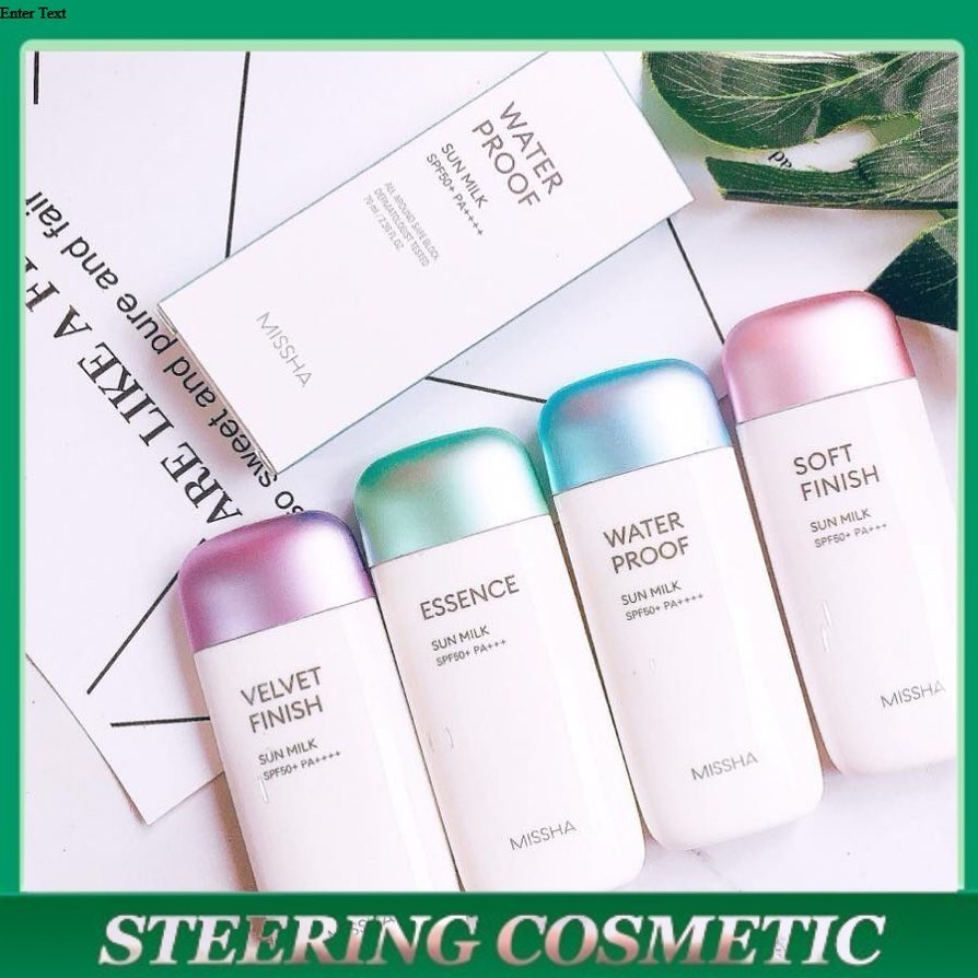 Kem Chống Nắng  Missha Missha All Around Safe Block Sun Milk -Steering Cosmetics