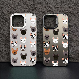 Ốp điện thoại hình chó Graffiti toàn màn hình Tương thích cho IPhone 15 14 13 12 11 PRO MAX X XR XS MAX 7 / 8 Plus Se2020 Vỏ điện thoại TPU silicon chống sốc mịn