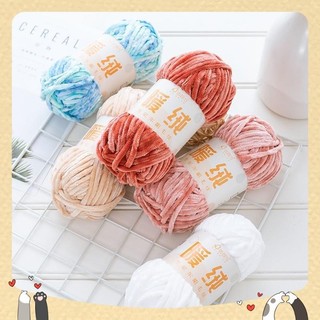 Len Nhung Chenille siêu mềm mịn
