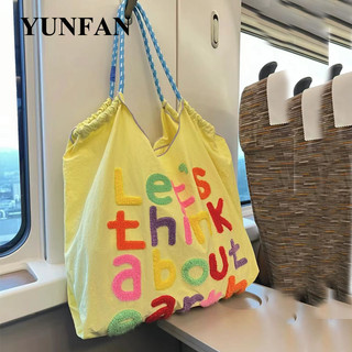 YUNFAN túi xách nữ túi tote 2024NEW Phong Cách Hàn Quốc Korean INS THỂ THAO GTT24411MN 18Z240430